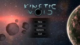 Kinetic Void Title Screen